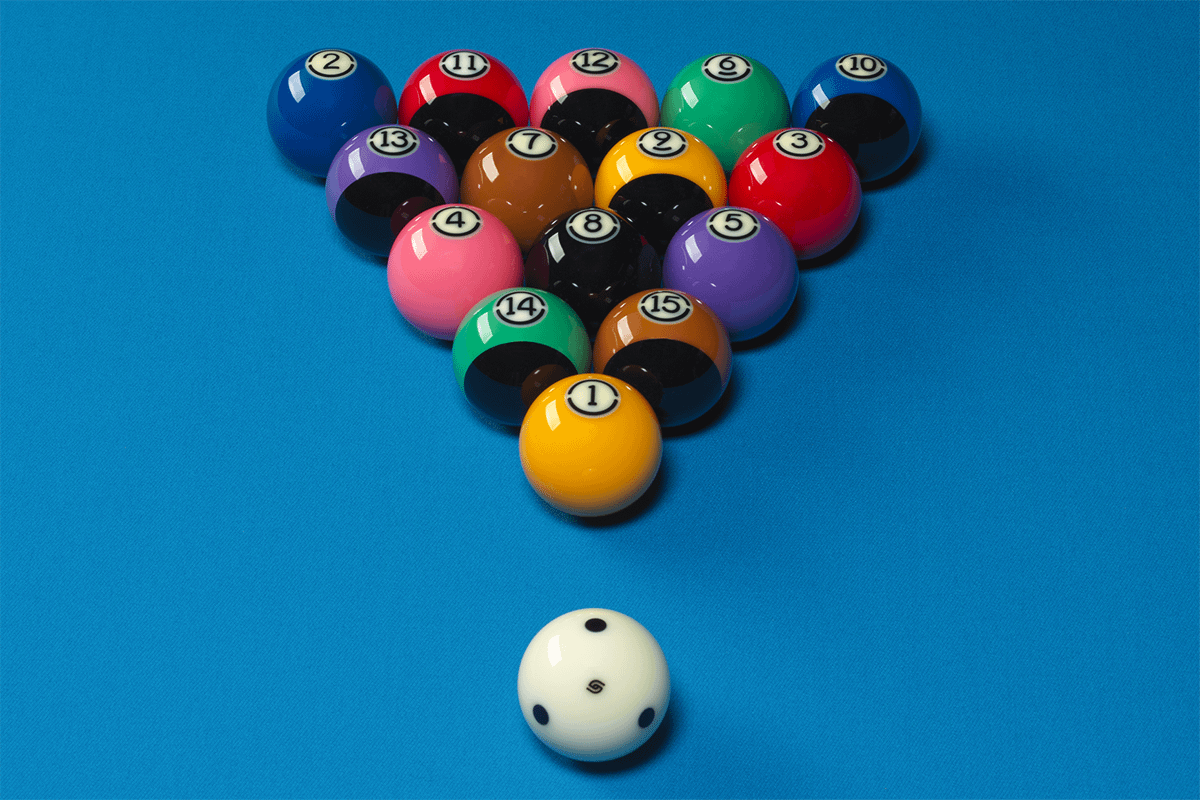 Aramith Tournament BLACK pool balls