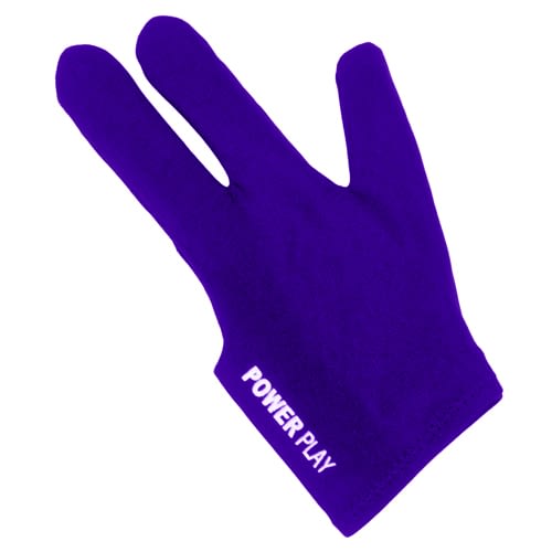 PowerPlay Snooker 3 Finger Glove (Blue)
